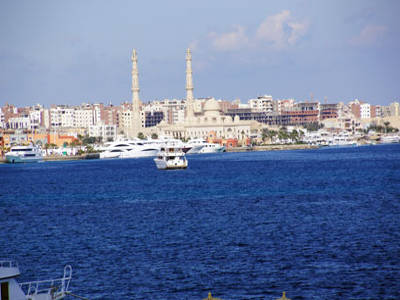 Blick auf Hurghada Hurghada