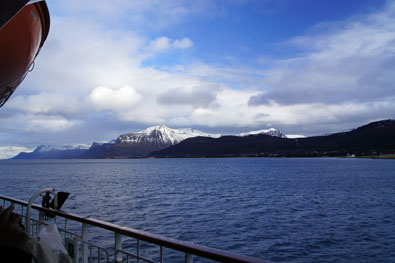 Im Fjord Hurtigruten - Fjord