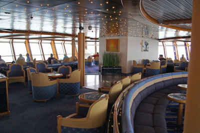 MS Richard With - die Aussichtslounge MS Richard With - die Aussichtslounge