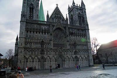 Die Kathedrale von Trondheim Die Kathedrale von Trondheim