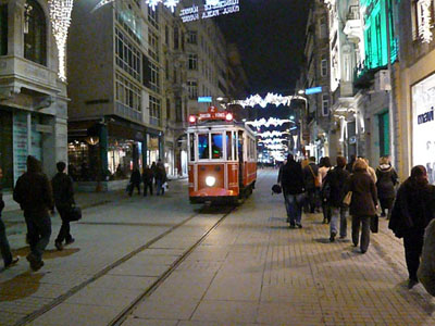 In der Nähe des Taksim-Platzes In der Nähe des Taksim-Platzes