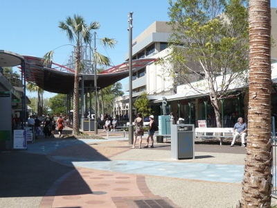 Darwin Fußgängerzone Darwin Fußgängerzone