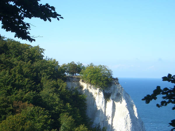Stubbenkammer - Kreidefelsen Blick auf die Stubbenkammer