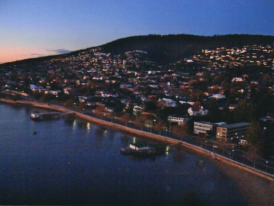 Hobart am Abend Hobart am Abend