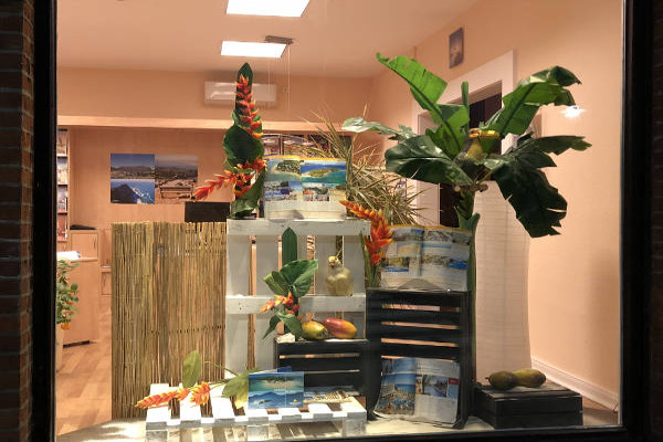 Reisebüro Horneburg Schaufensterdekoration 2 Reisebüro Horneburg Schaufensterdekoration 2